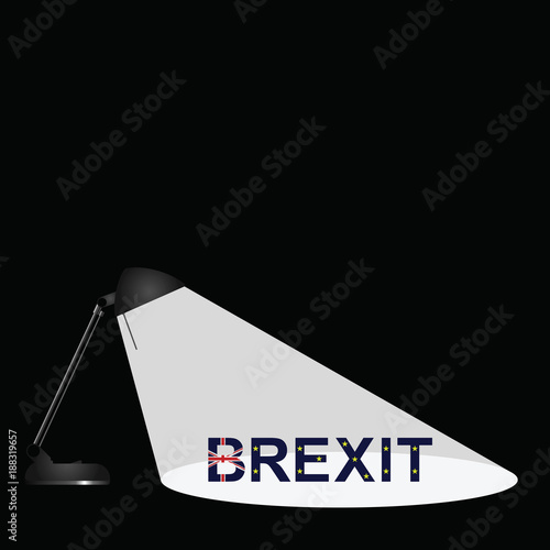 Representation of Brexit being under the spotlight 