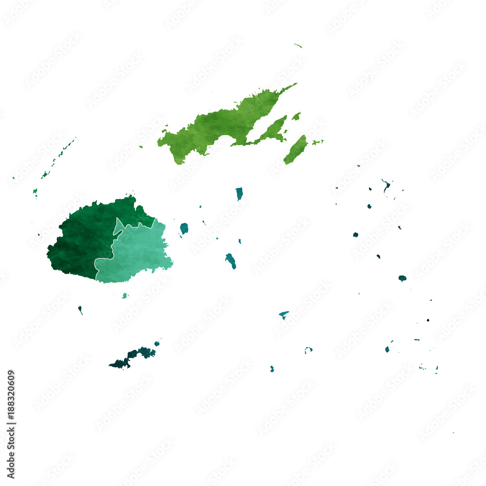 フィジー　地図　国　アイコン