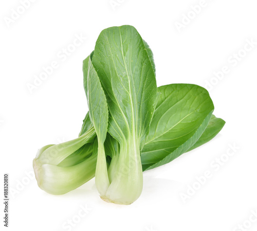 Canvastavla Bok choy (chinese cabbage) isolated on white background