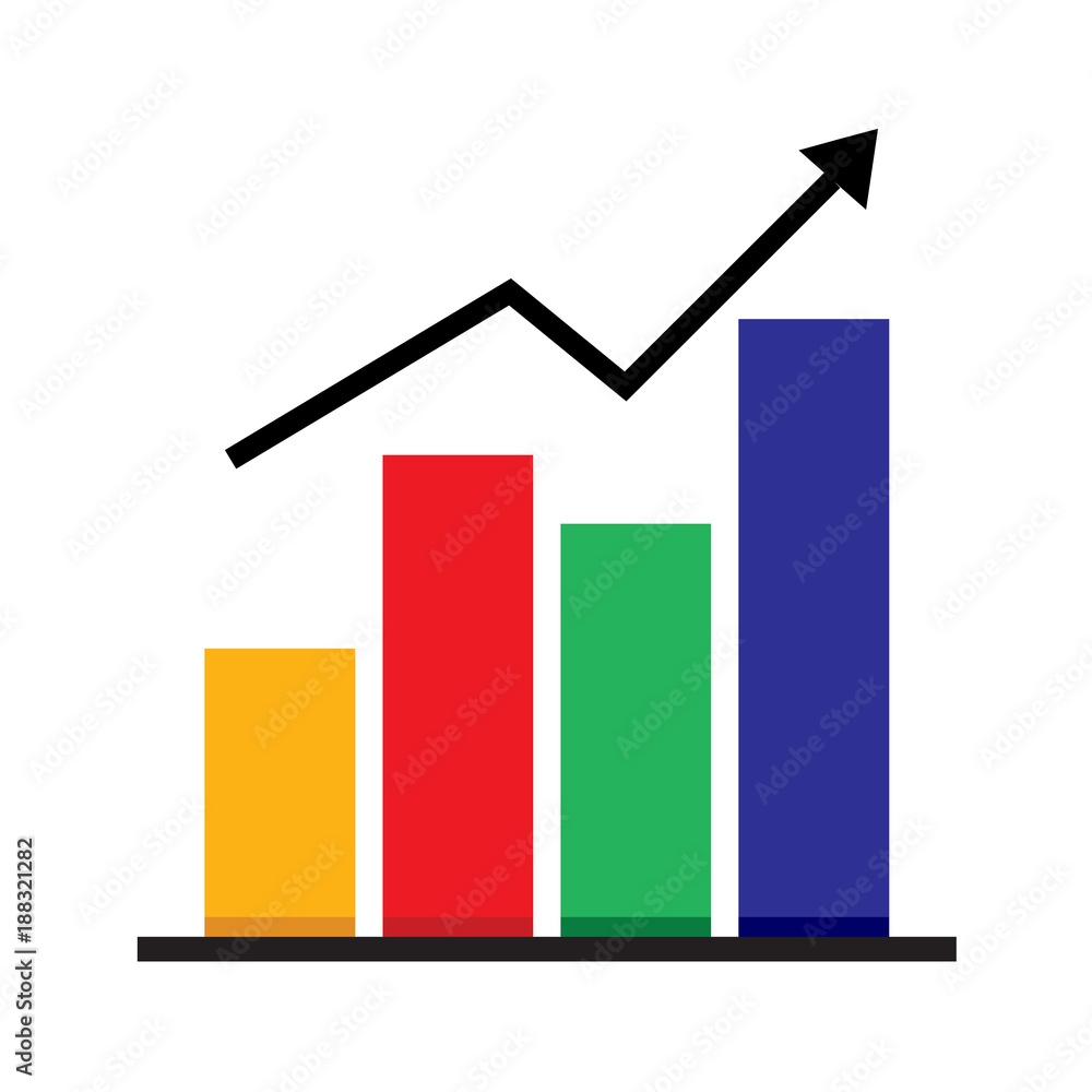 Business Market Chart Vector Illustration Graphic Business Market Chart Vector Illustration Graphic