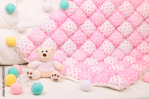 Soft baby duvet for children's room