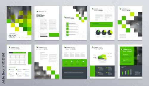 business company profile ,annual report , brochure , flyer, presentations,magazine,and book  layout template, with page cover design and  info chart element. vector a4 size for editable.