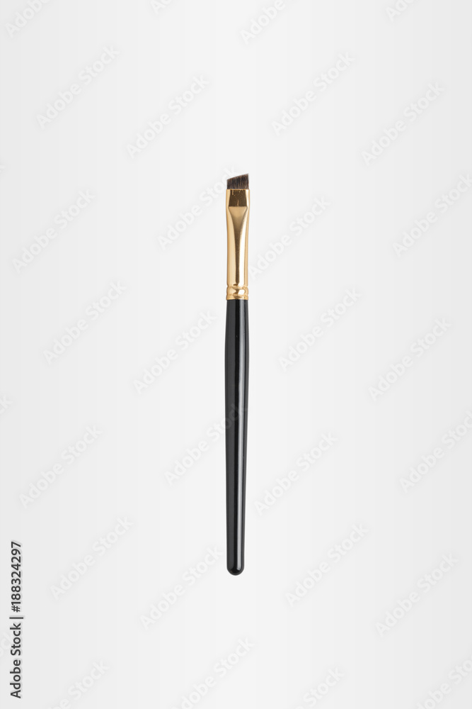 set of brow brushes, on a neutral background. set of brow brushes, on a neutral background.