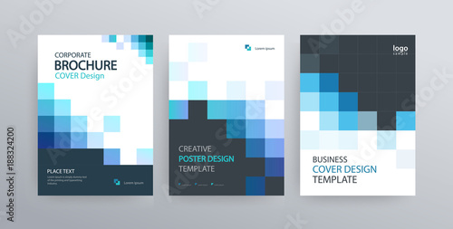 abstract poster cover design template for brochure, flyer, magazine ,annual report, and  presentation  . vector for editable.