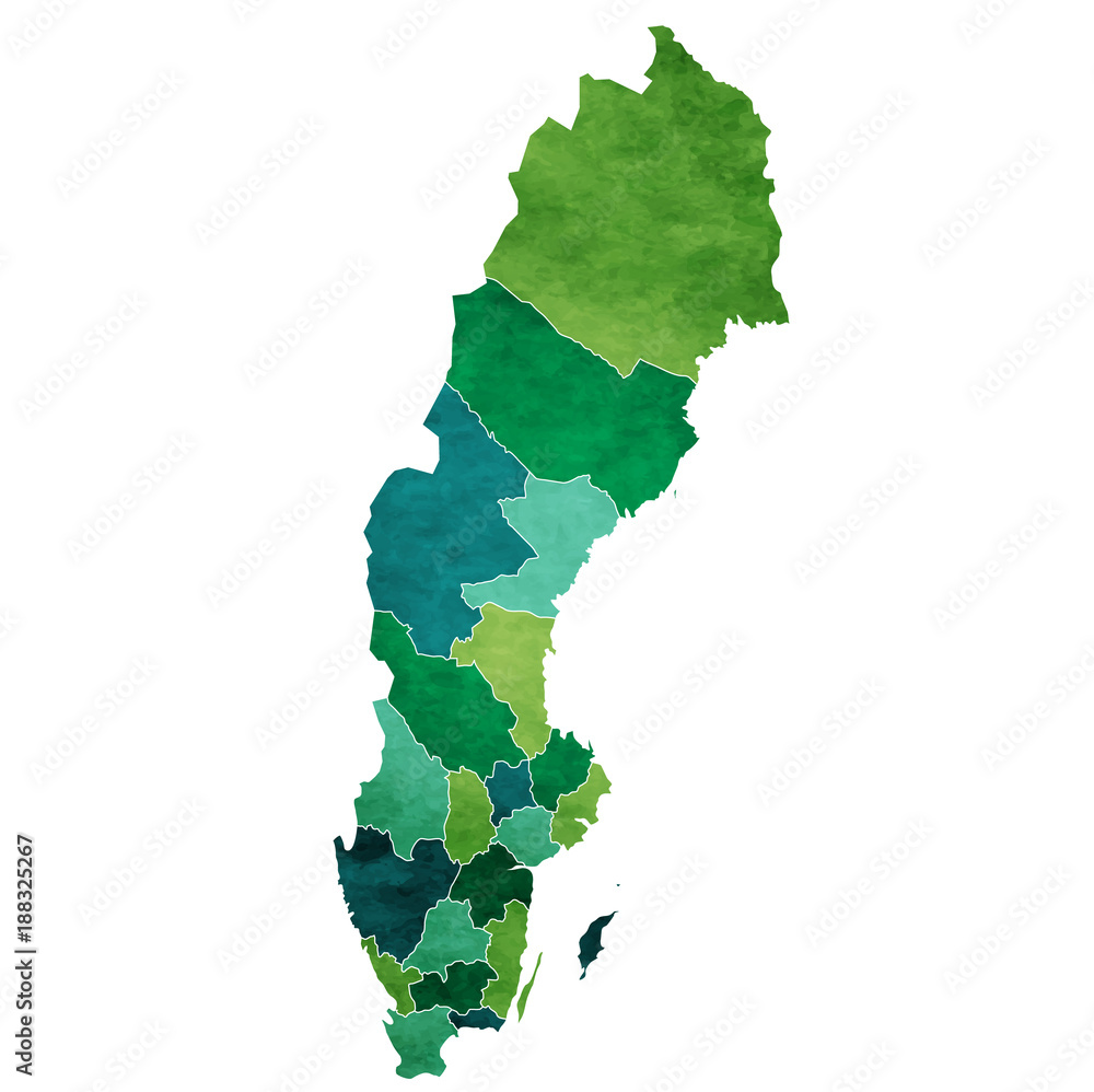 スウェーデン　地図　国　アイコン
