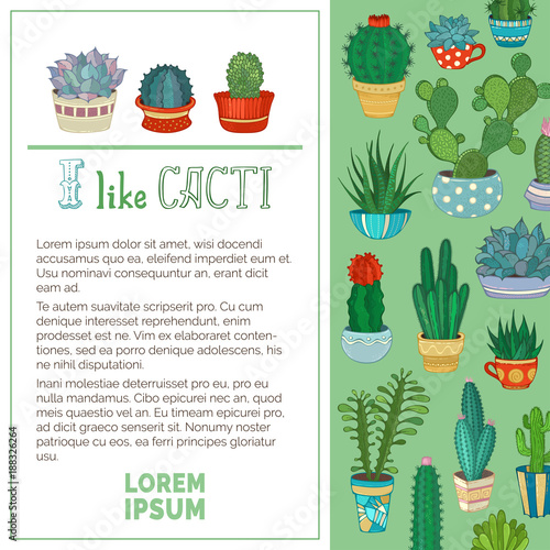 I like cacti background.