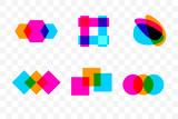 Geometric elements of logo