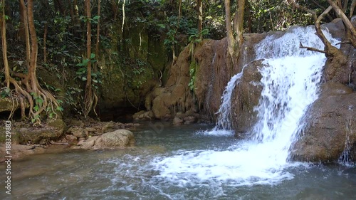 Thi Lor Su waterfall, biggest waterfall in Thailand