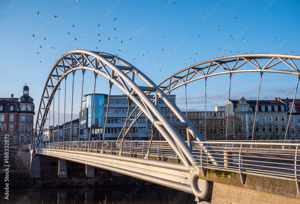 Fototapeta premium Luitpoldbrücke in Bamberg