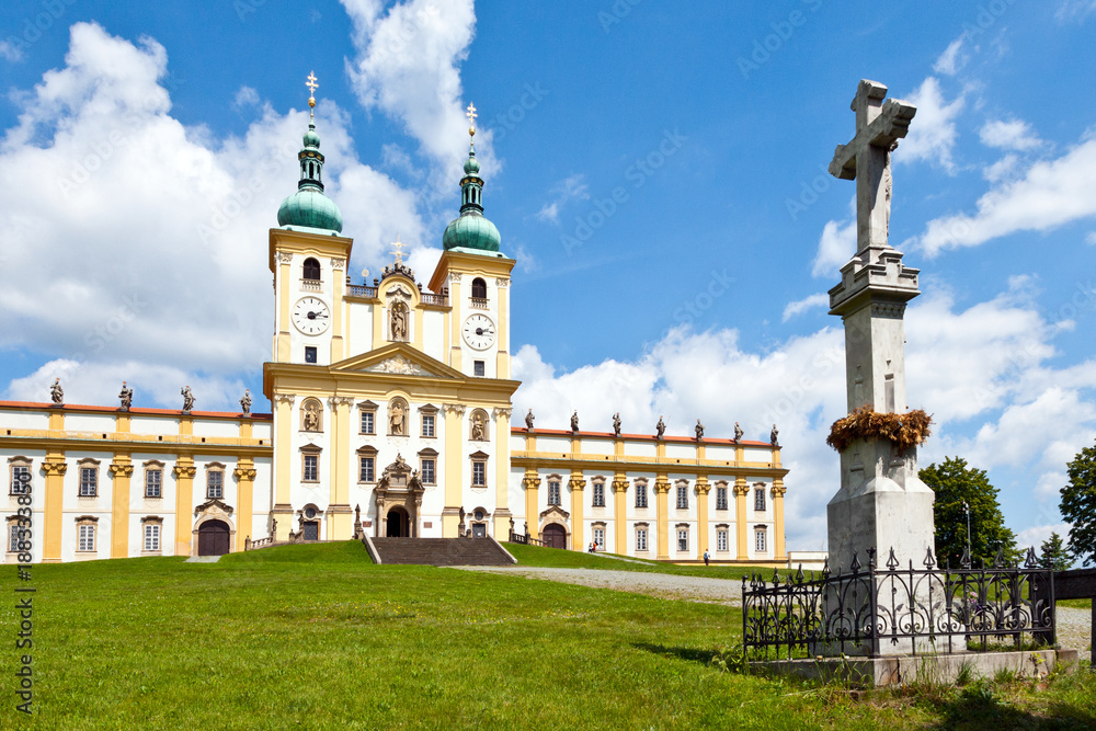 Holly Hill, The Church of the Visitation of the Virgin Mary, Olomouc, Moravia, Czech republic 