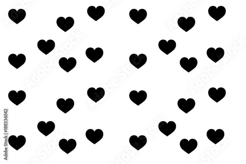 ハートのモヨウ