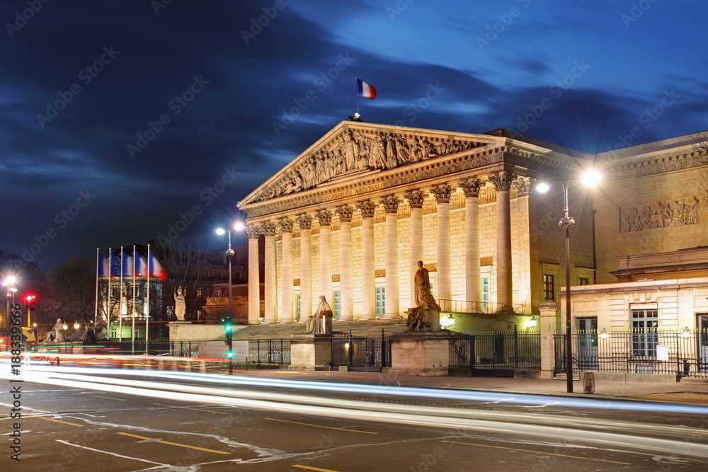 French National Assembly, Paris, France