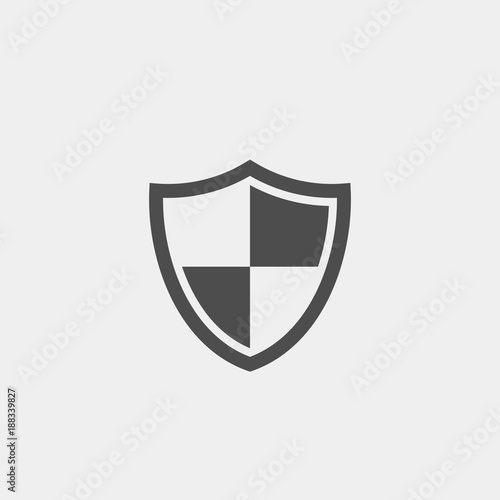Security flat vector icon