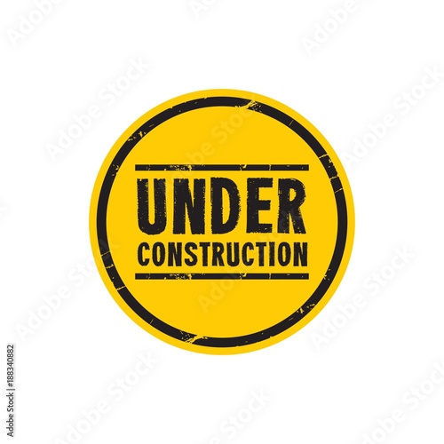 Under Construction Badge Logo