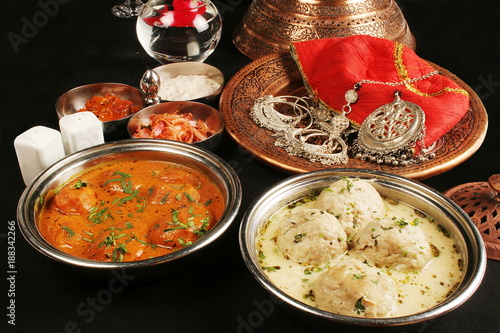 Photography Kashmiri Dum Aloo and Goshtaba