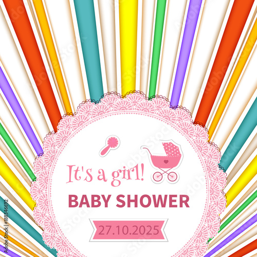 Baby Shower rainbow