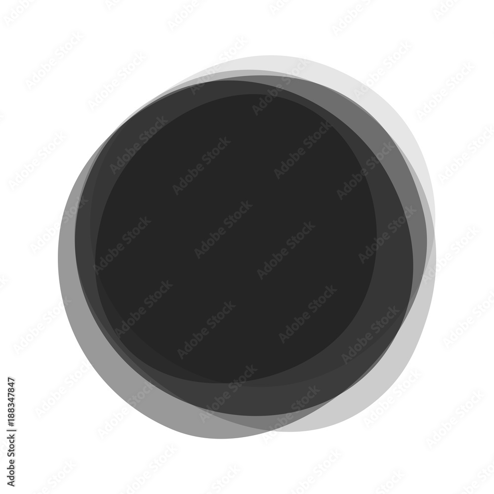 Ovaler transparenter schwarzer Hintergrund Button