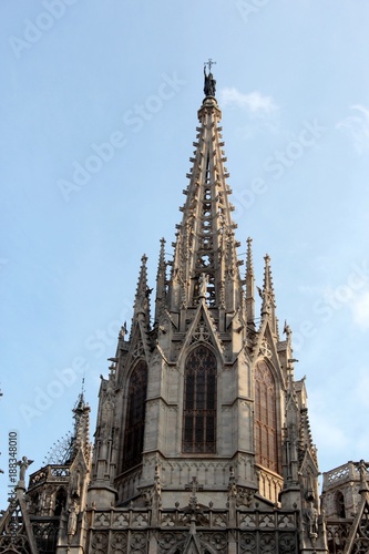 Cathédrale Sainte Croix Eulalie, Barcelone, Espagne