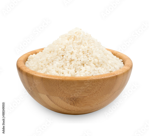 White Dry Uncooked Rice