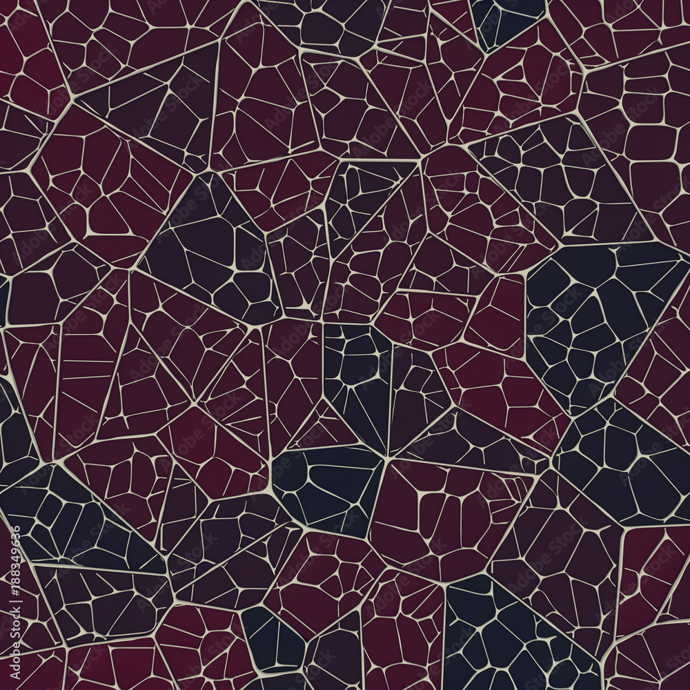Abstract geometrical concept voronoi low poly tesselated pattern. 3d rendering Abstract geometrical concept voronoi low poly tesselated pattern. 3d rendering