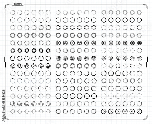 Preloader Icons Set