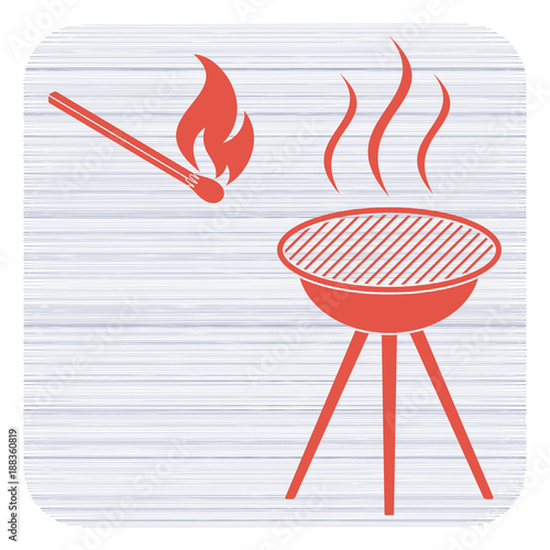 The barbecue icon