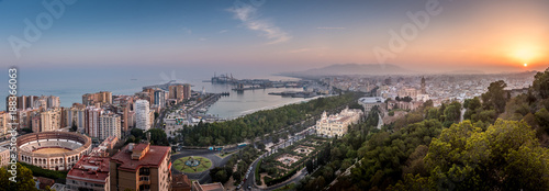 Malaga Sunset