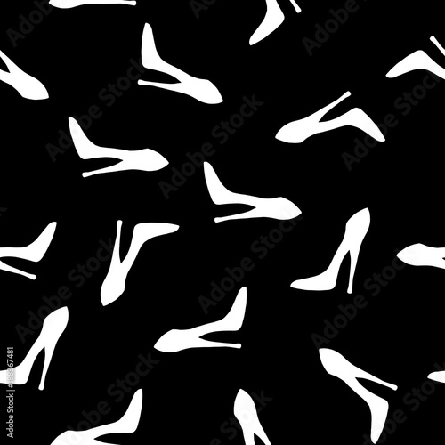 shoe pattern on dark