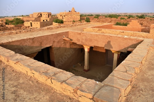 KULDHARA VILLAGE JAISALMER RAJASTHAN INDIA