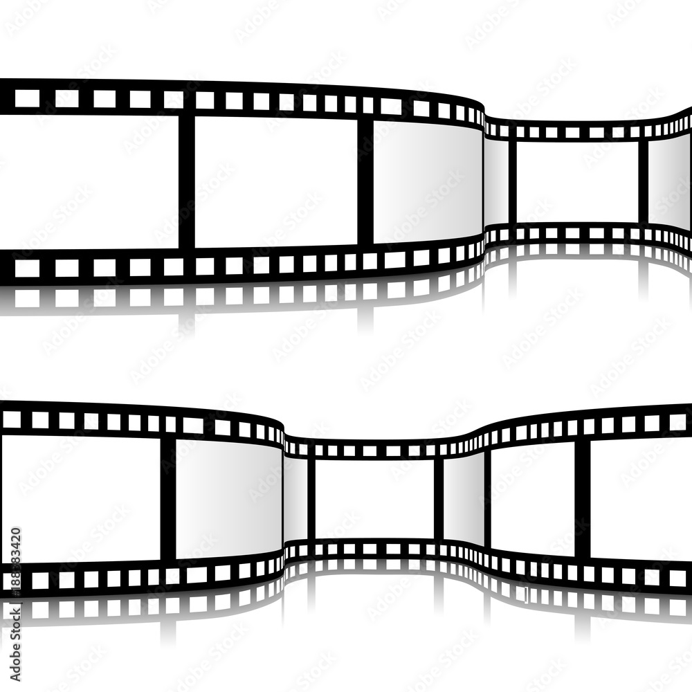 Film strip vector illustration