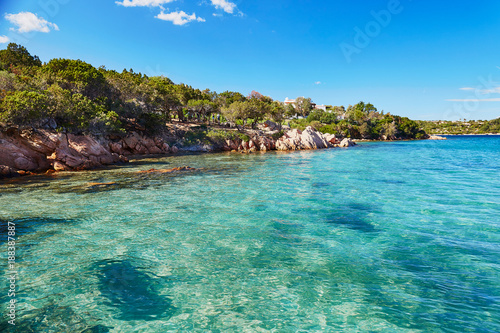 Scenic landscape of Emerald coast of Sardinia © Ekaterina Pokrovsky
