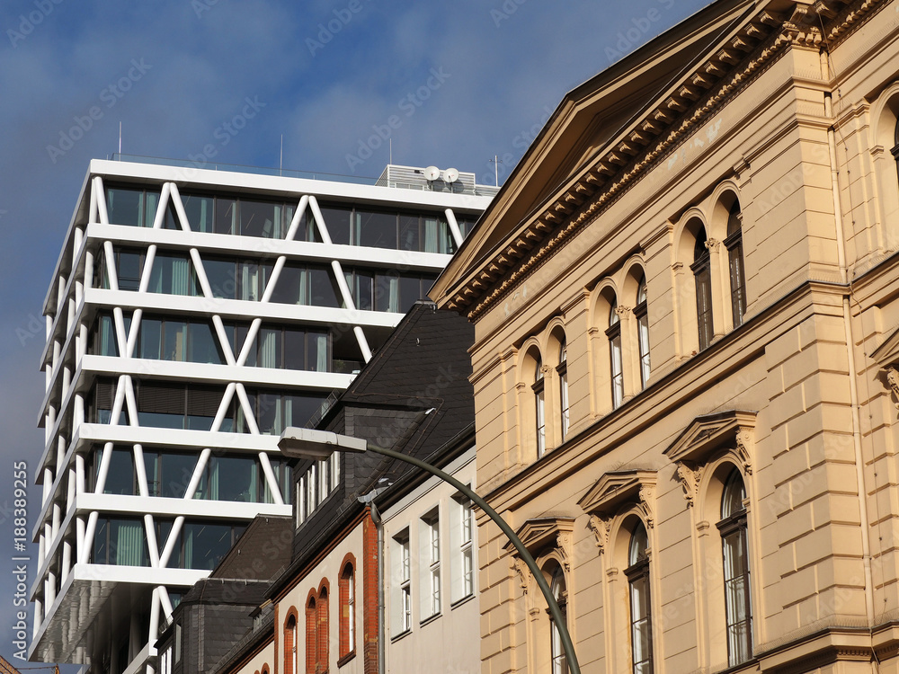Kontraste, Architektur,al/neu in Berlin