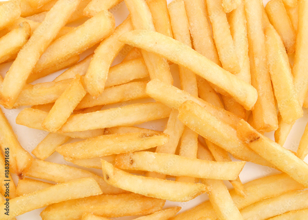 a pile of french fries isolated on background a pile of french fries isolated on background