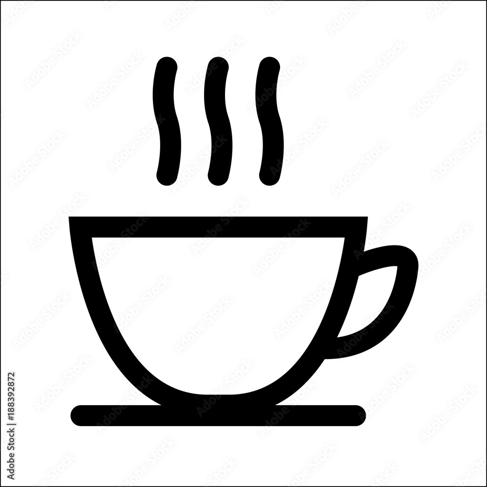 Coffee cup icon Coffee cup icon