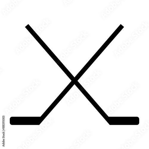 hockey stick icon