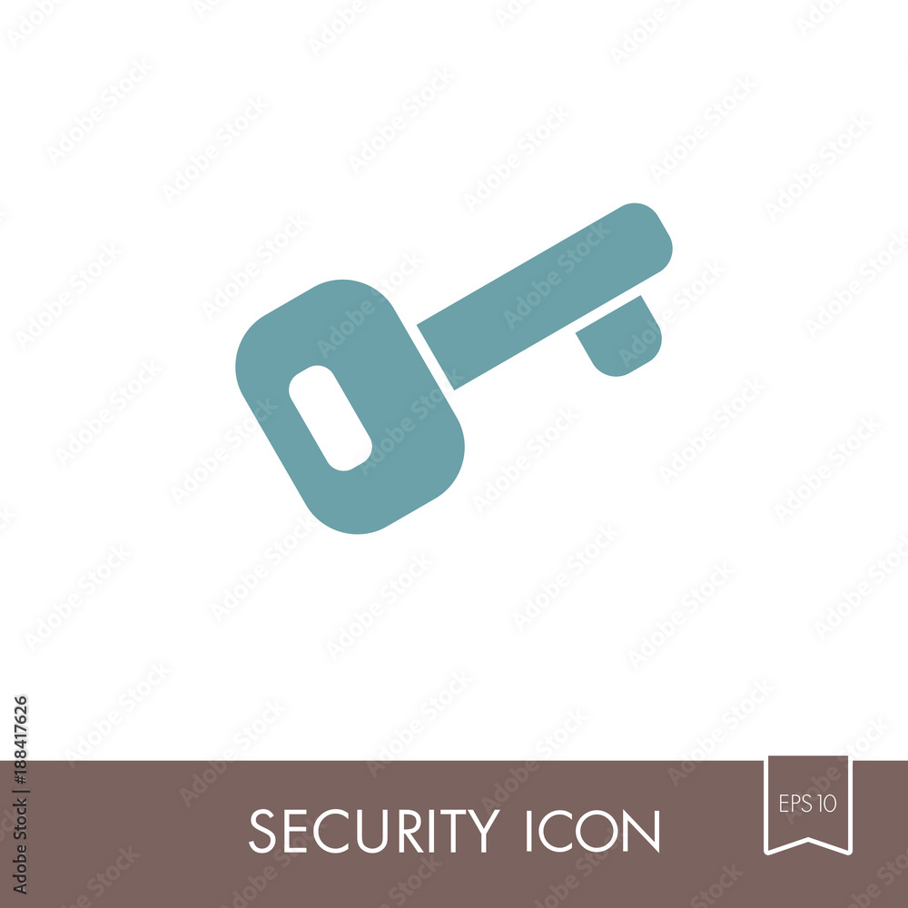 Access key icon on white background Access key icon on white background