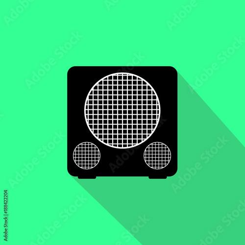 Speaker Icon ,desktop, green background