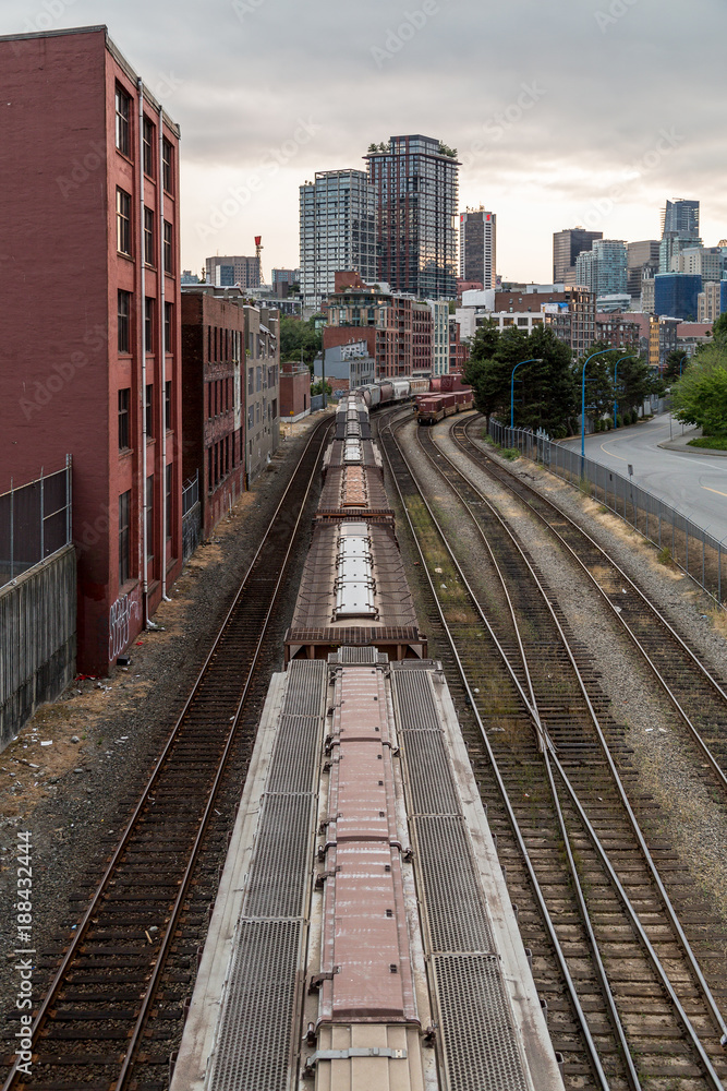 Vancouver Train Tracks