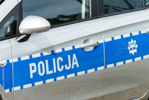 Obraz na płótnie Poland, Car of the polish police w salonie