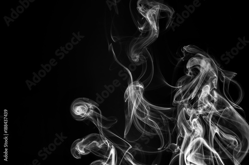 Fototapeta Naklejka Na Ścianę i Meble -   smoke on a black background