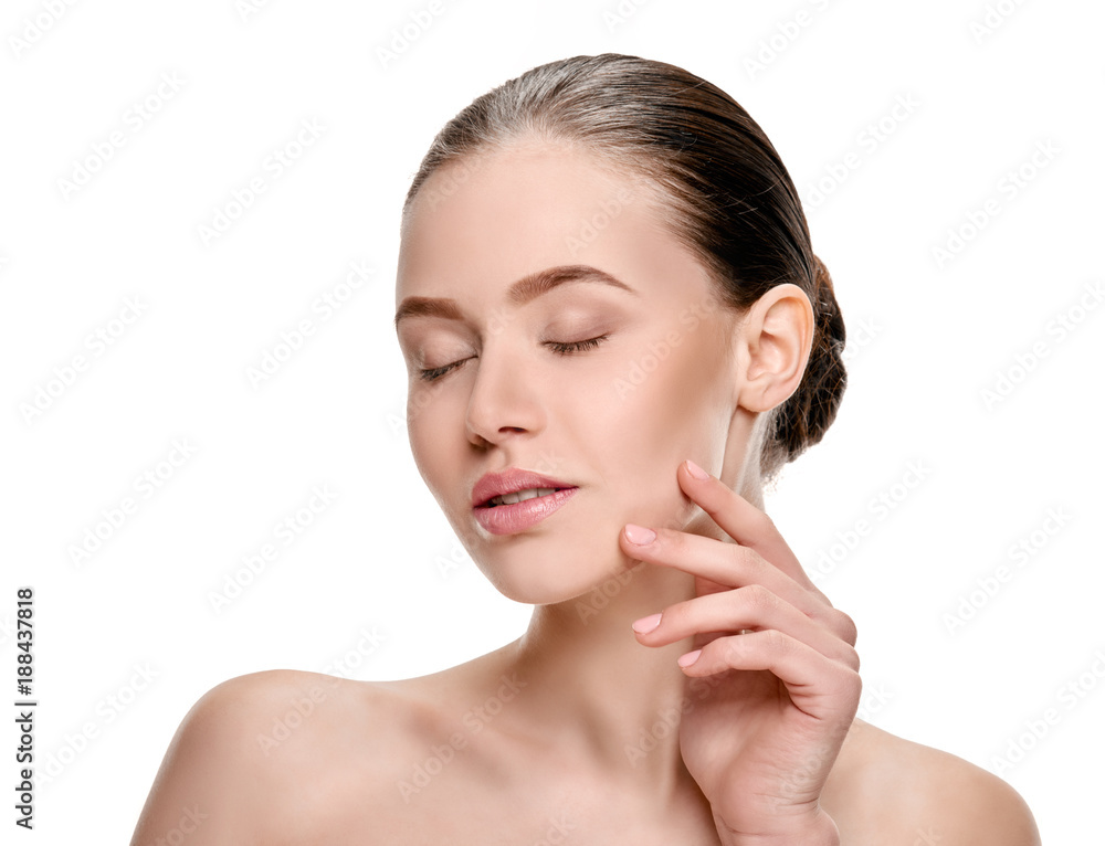 young Beauty treatment concept young Beauty treatment concept