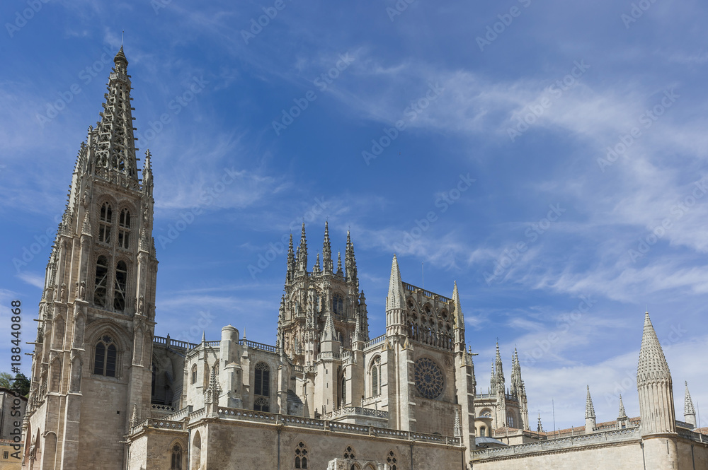 Kathedrale der Jungfrau Maria in Burgos, Spanien Kathedrale der Jungfrau Maria in Burgos, Spanien
