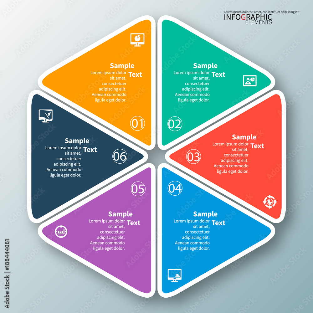 Abstract 3D Paper Infographics Abstract 3D Paper Infographics