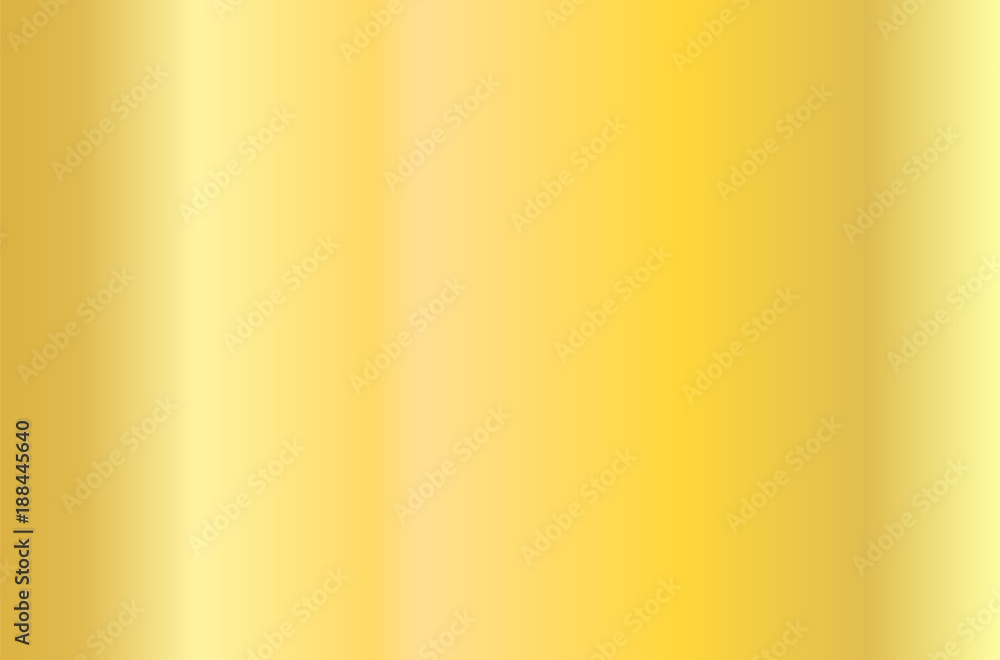 Obraz premium Realistic gold texture. Shiny metal foil gradient. Vector illustration