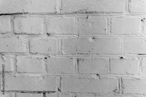 Clean White brick wall background