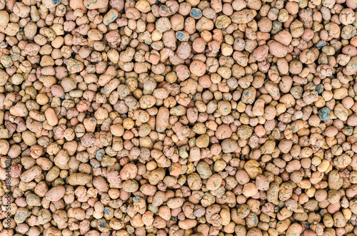 background of small brown gravel