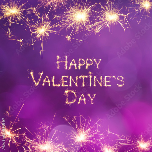Beautiful greeting card Happy Valentine's Day
