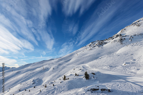 Winter mountain ski resort landscape © Vaceslav Romanov