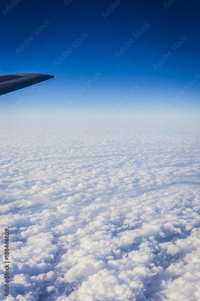 Fototapeta premium The sky above the clouds