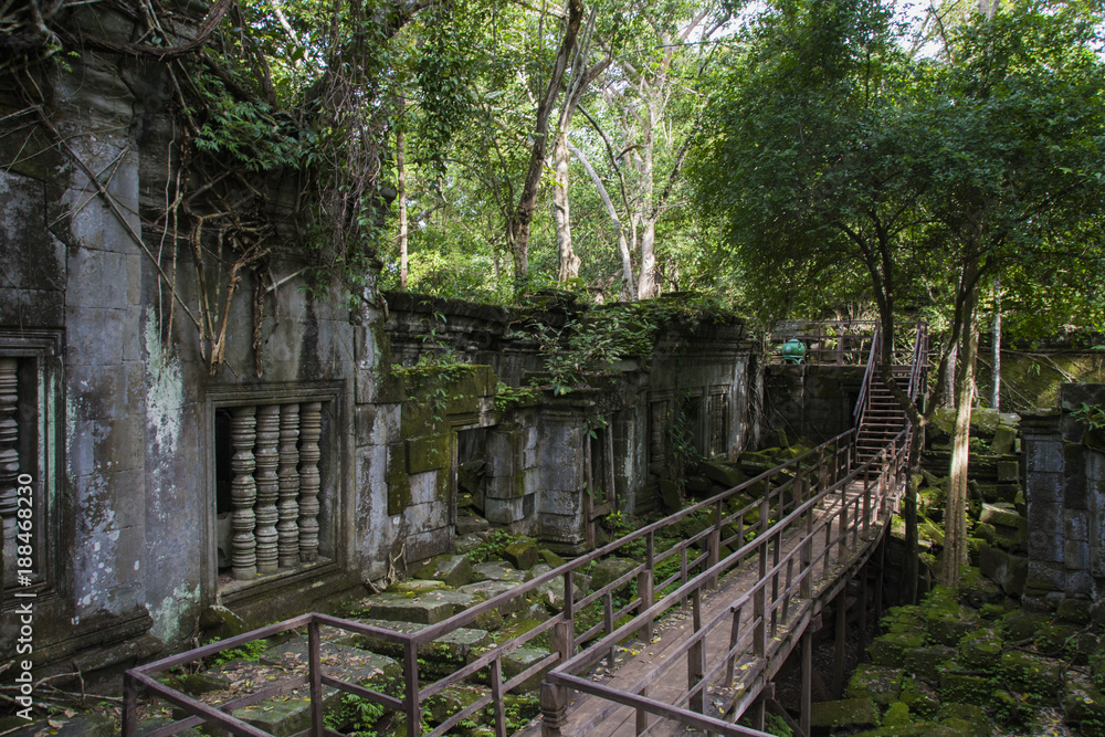 Beng Mealea ruins, Angkor Wat, Siem Reap, Cambodia Beng Mealea ruins, Angkor Wat, Siem Reap, Cambodia